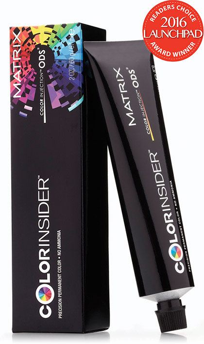 ColorInsider Matrix a no-ammonia, permanent haircolor that maximizes high-definition color results w